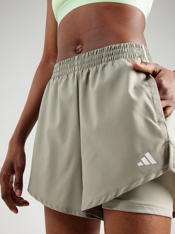 ADIDAS PERFORMANCE Normální Sportovní kalhoty 'Minimal Made For Training' – zelená
