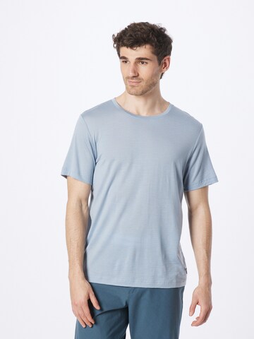 Bergans Functioneel shirt in Blauw: voorkant