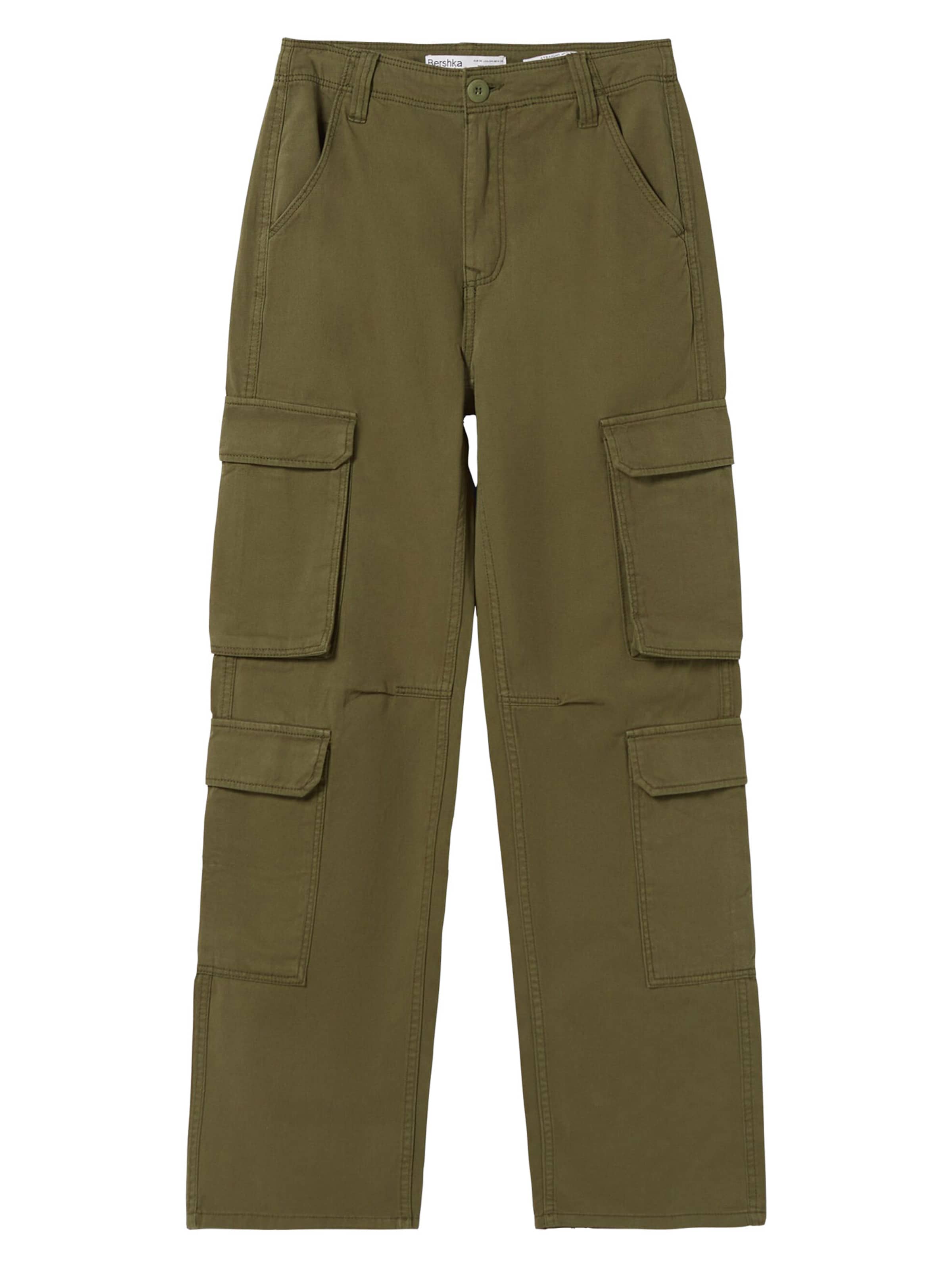 Bershka Cargo hlače u kaki, Pregled proizvoda