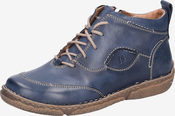 JOSEF SEIBEL Schnürstiefelette in Blau: predná strana