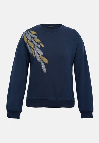 Anna Field - Sudadera 'FEATHER' en azul: frente