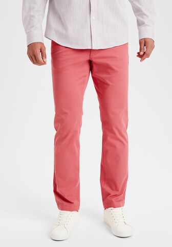 H.I.S Regular Chino Pants in Pink: front