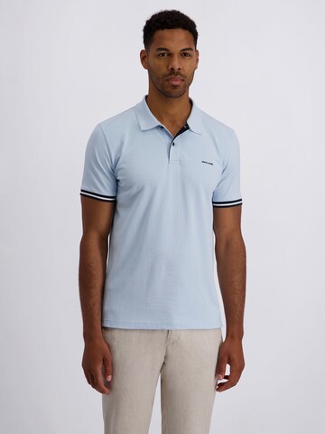 PIERRE CARDIN Poloshirt in Blau: Vorderseite