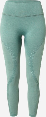 Skinny Pantalon Calvin Klein Sport en vert : devant