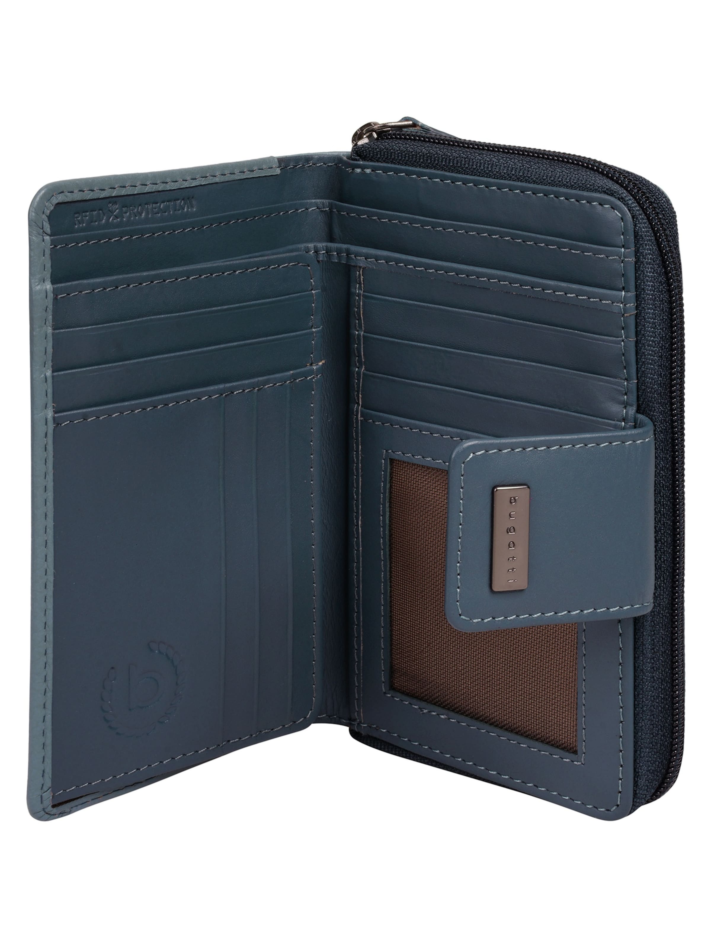 bugatti Portemonnaie 'bugatti Geldbörse SINA' in Blau