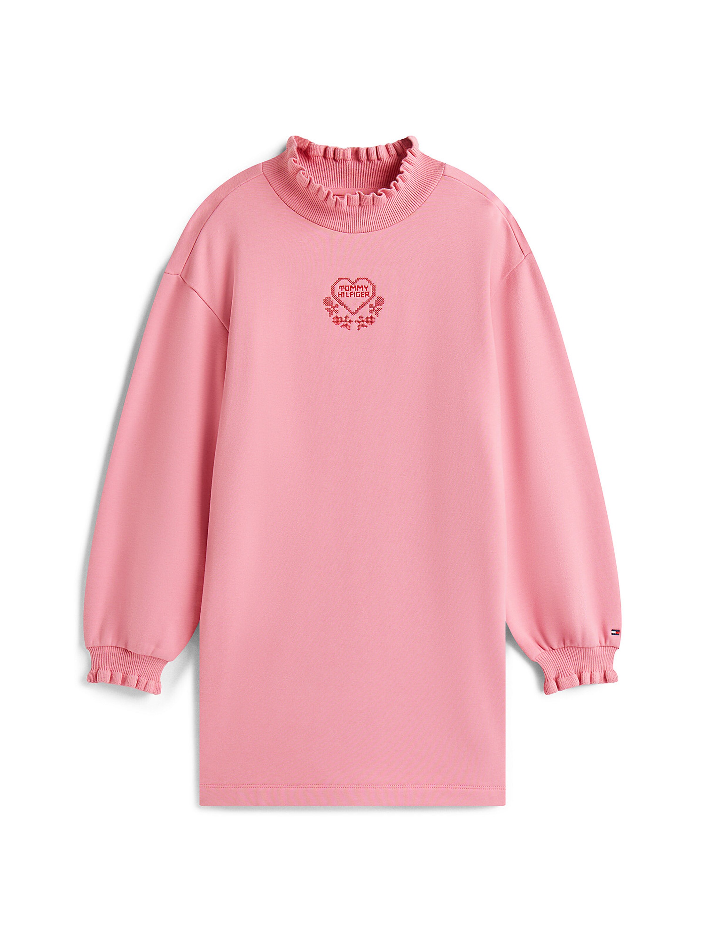 TOMMY HILFIGER Kleid in Pink: Vorderseite