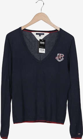 TOMMY HILFIGER Pullover L in Blau: Vorderseite