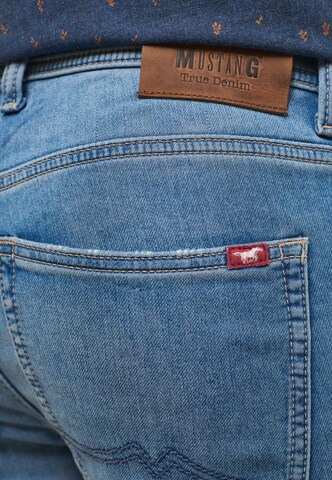 MUSTANG Slimfit Jeans in Blau