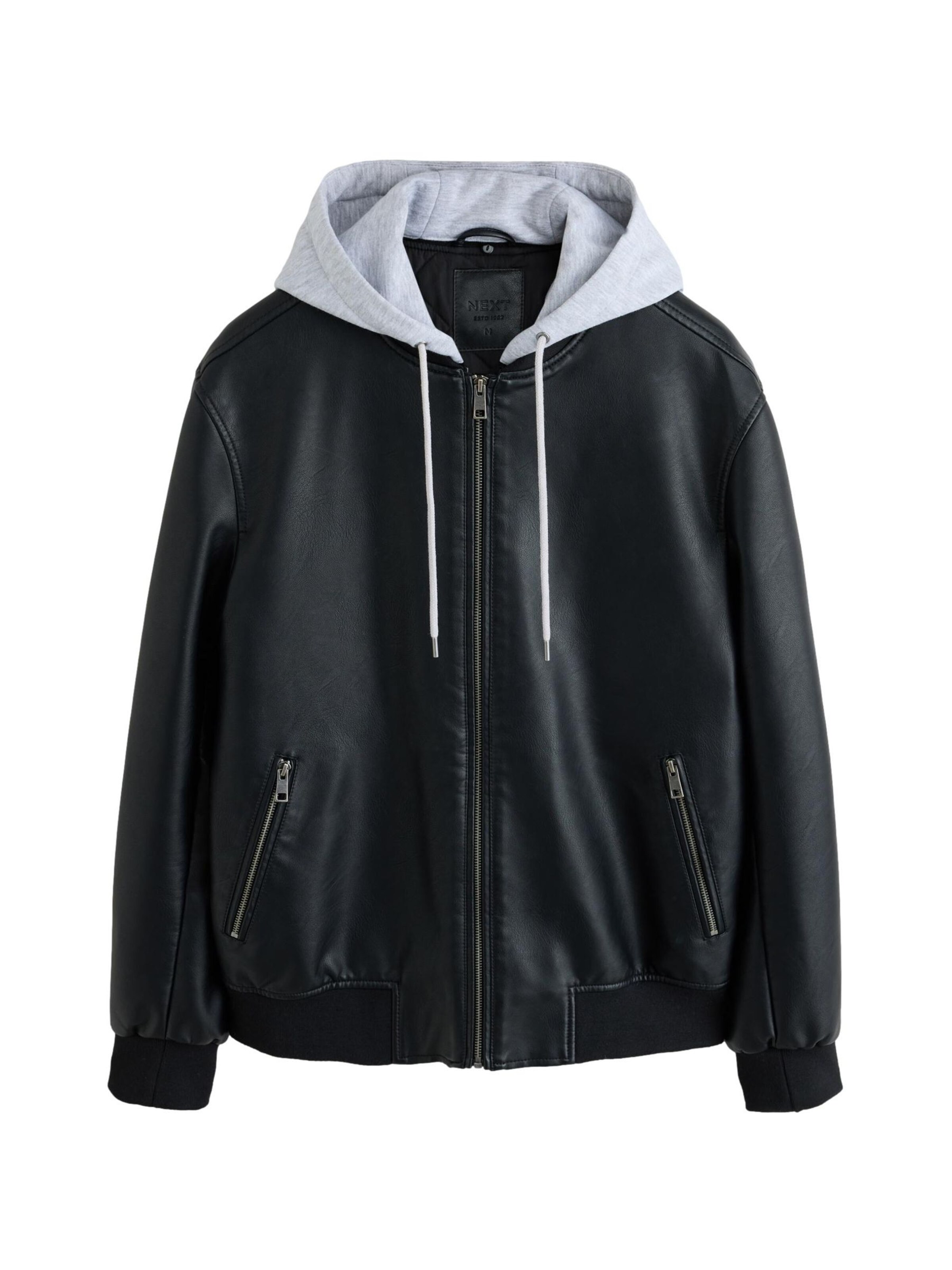 Next Between-season jacket in XS in Light grey / Black, Item view