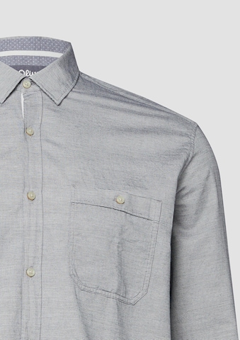 Coupe regular Chemise s.Oliver en bleu