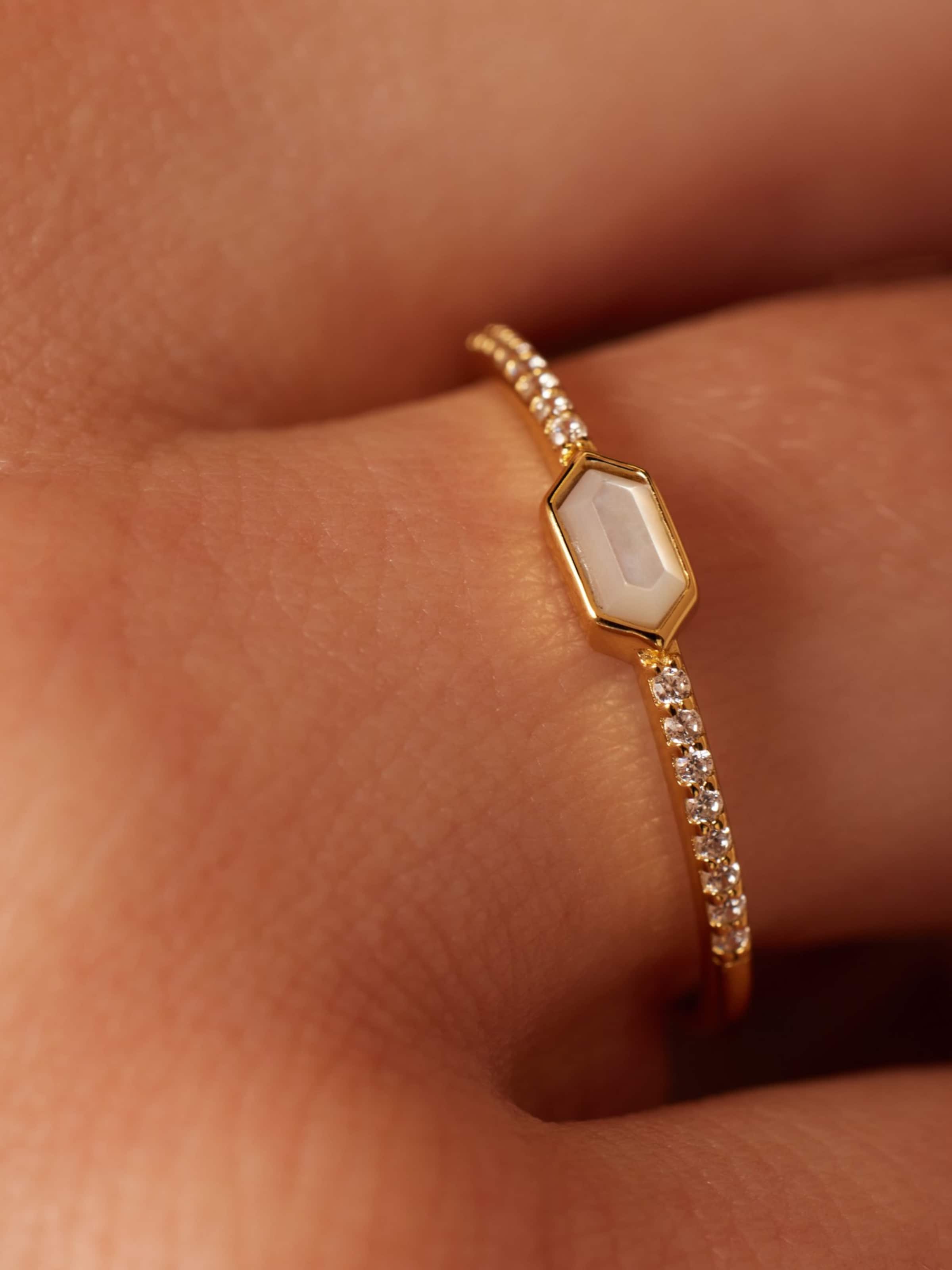 Lucardi Ring in Gold