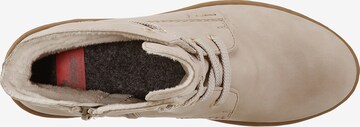 Rieker Schnürstiefelette in Beige