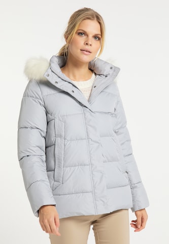 usha WHITE LABEL Winter Jacket in Grey: front