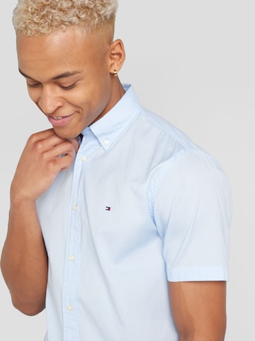 TOMMY HILFIGER Regular fit Button Up Shirt in Blue