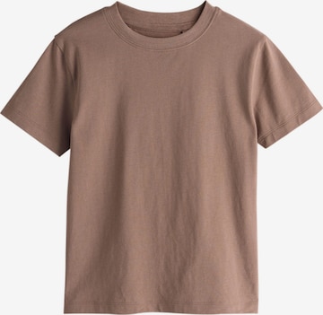 T-Shirt Next en marron : devant