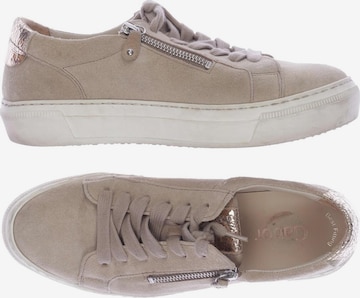 GABOR Sneaker 38 in Beige: predná strana