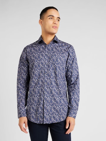 SEIDENSTICKER - Ajuste regular Camisa en gris: frente