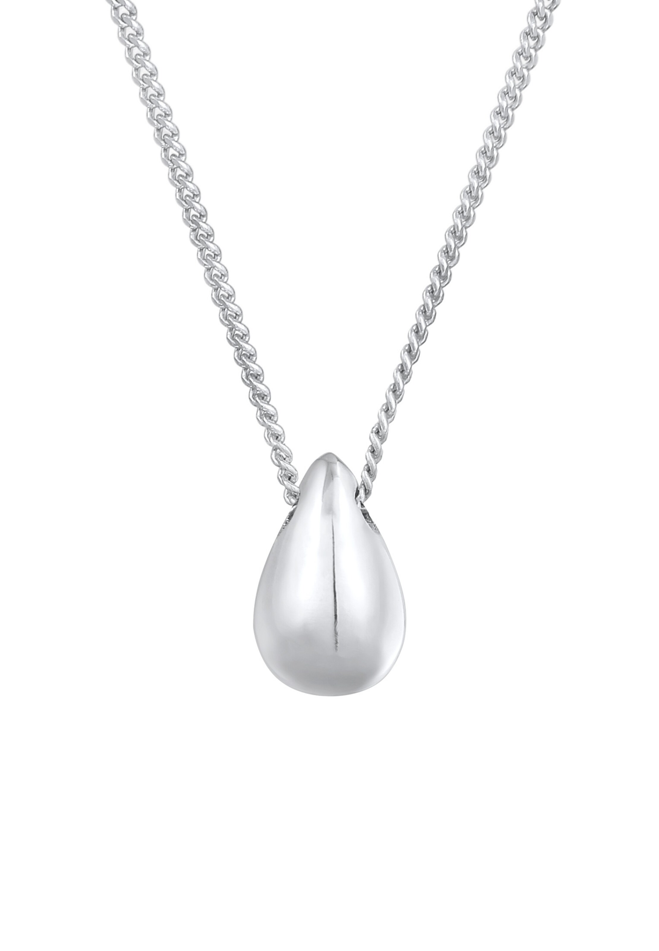ELLI Ketting 'Tropfen' in Zilver