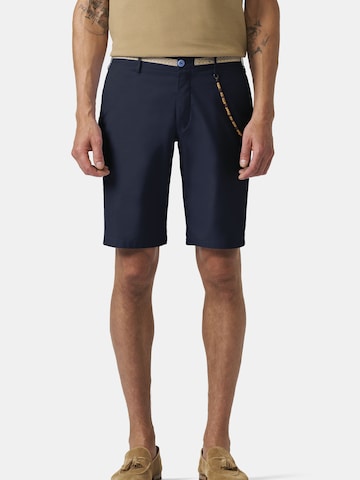 MMX Germany Regular Shorts PIMA in Blau: Vorderseite