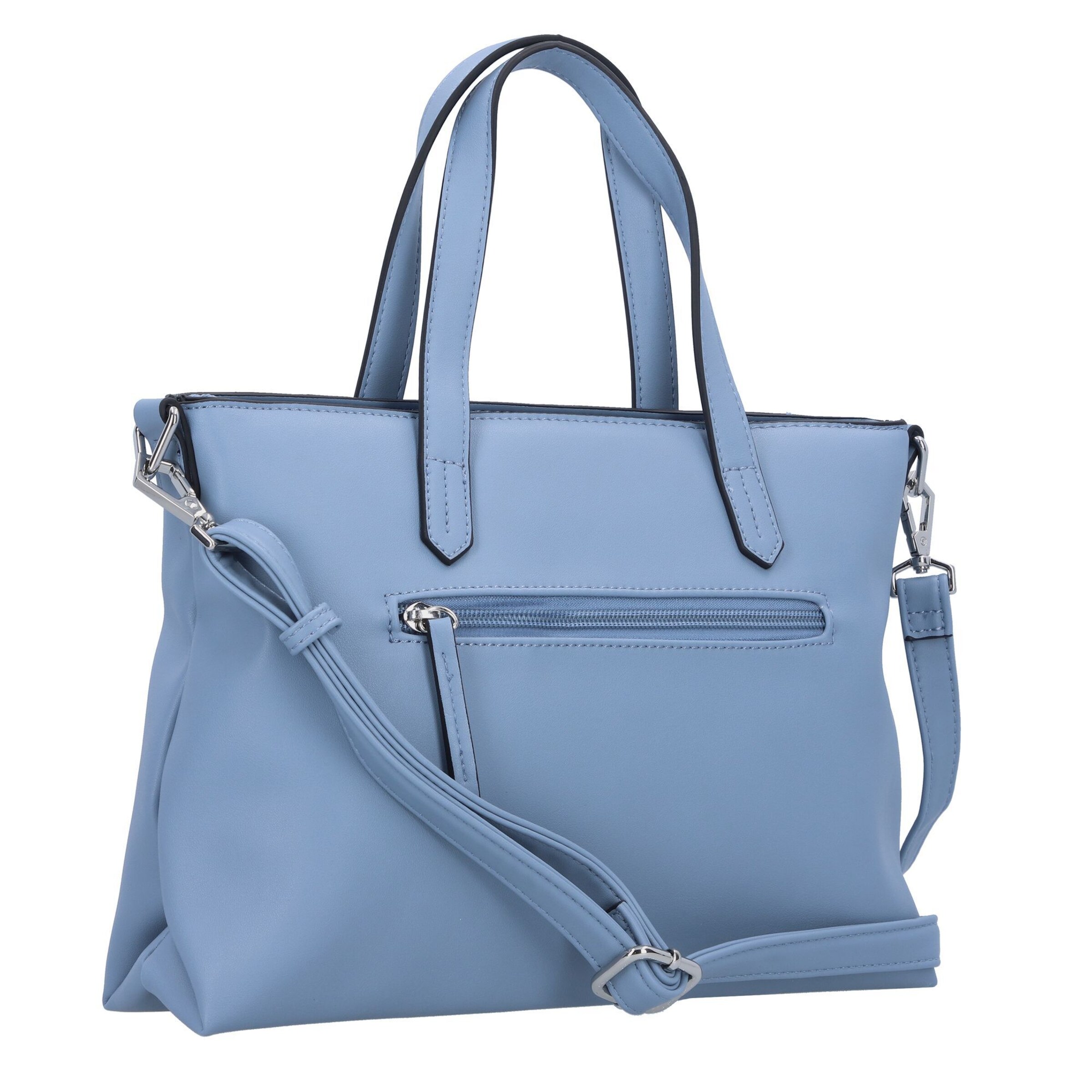 TOM TAILOR Handtas 'Poppy' in Blauw