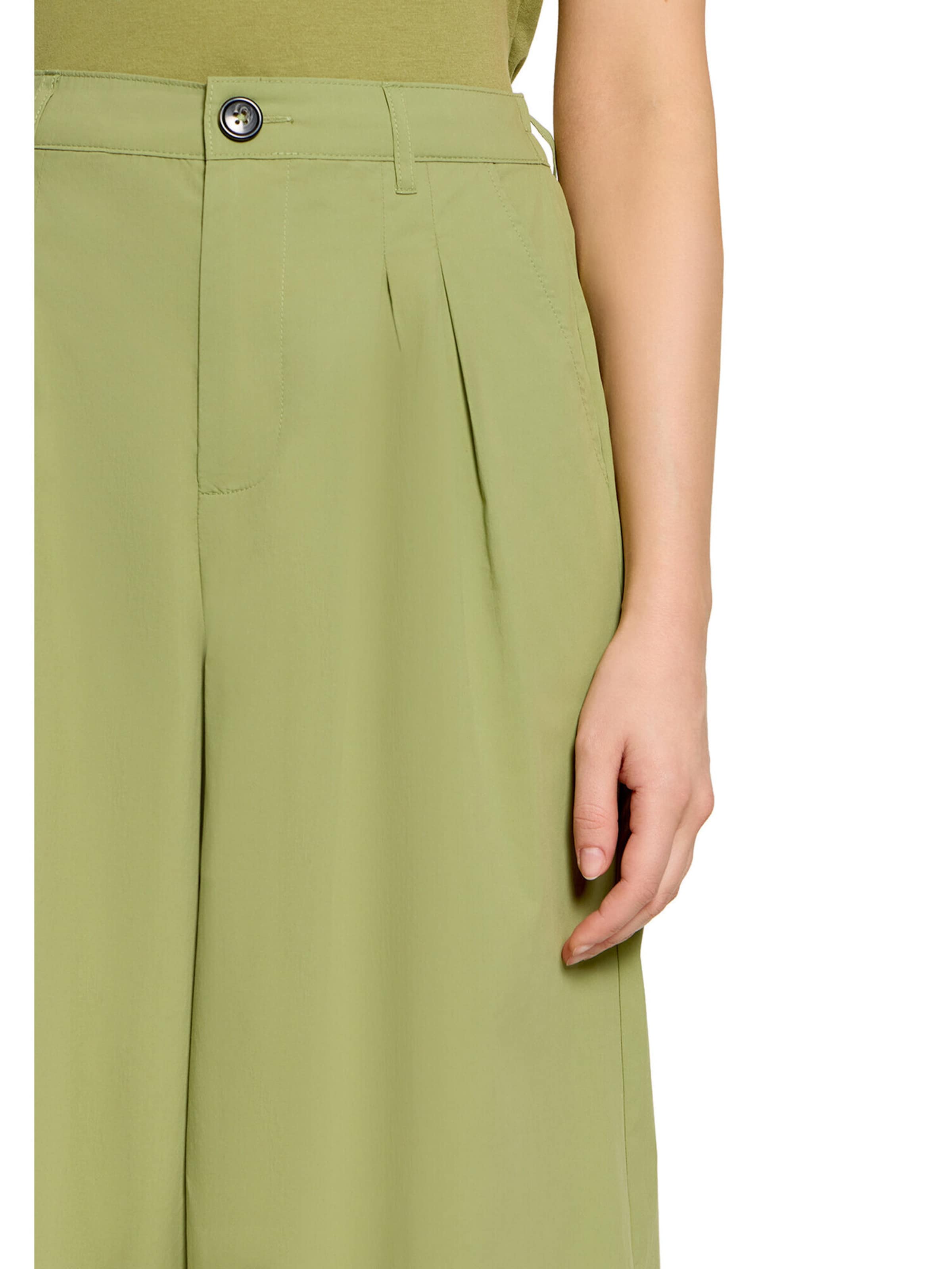 Loosefit Pantalon Cartoon en vert