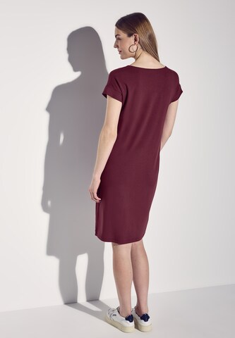 STREET ONE Jersey Kleid in Rot