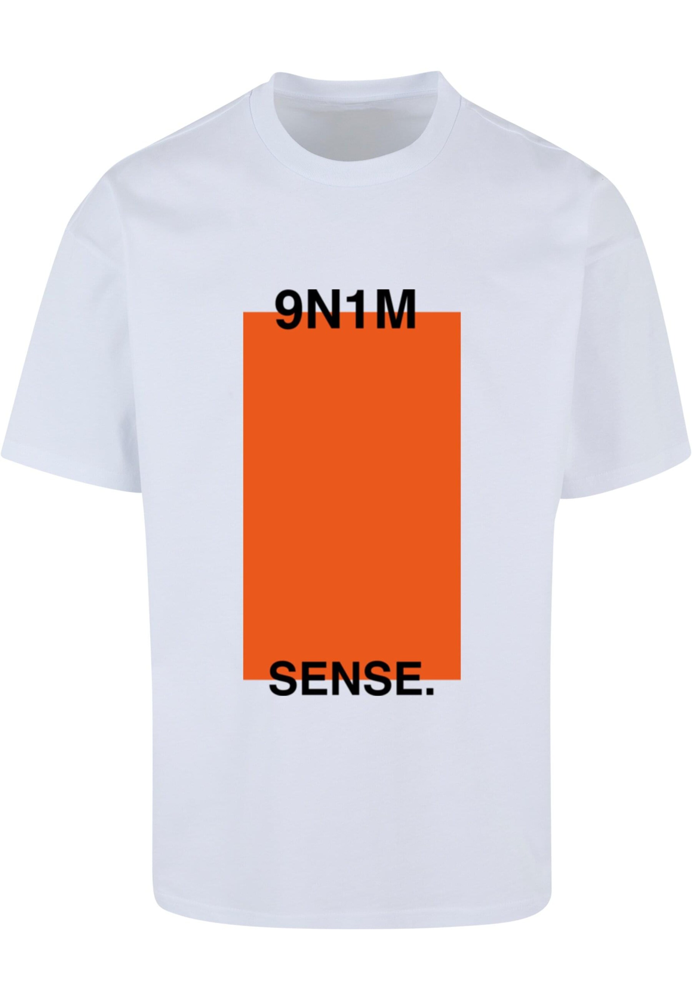 9N1M SENSE Shirt in White: front