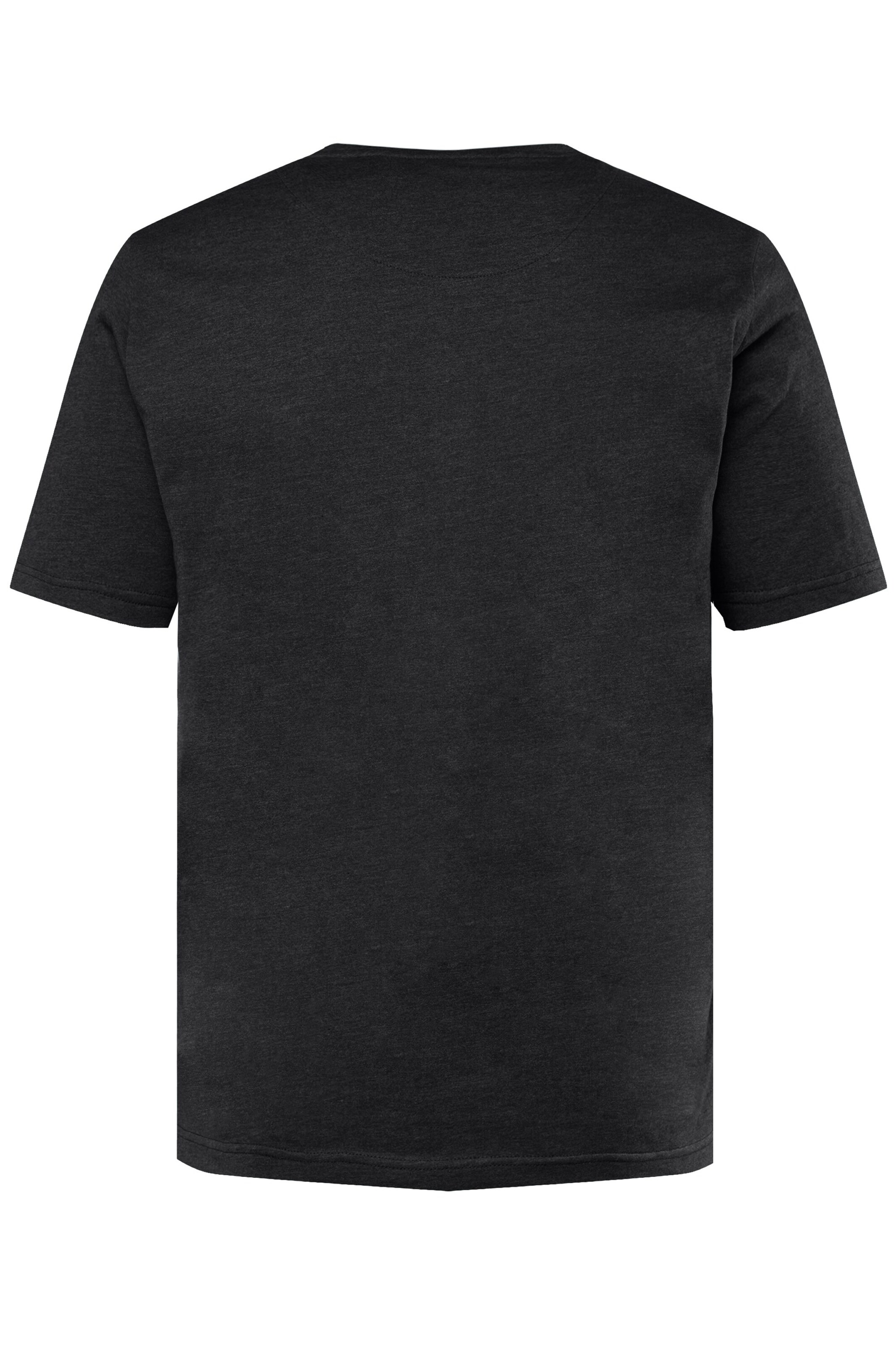 Men Plus Shirt in Zwart