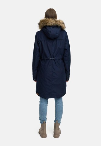 Ragwear Winterparka 'Tawny' in Blau