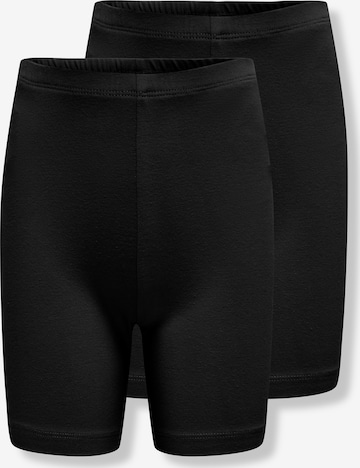 ONLY GIRLS - Skinny Leggings 'KOGLove' en negro: frente