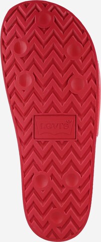 LEVI'S ® Pantofle 'JUNE' – červená