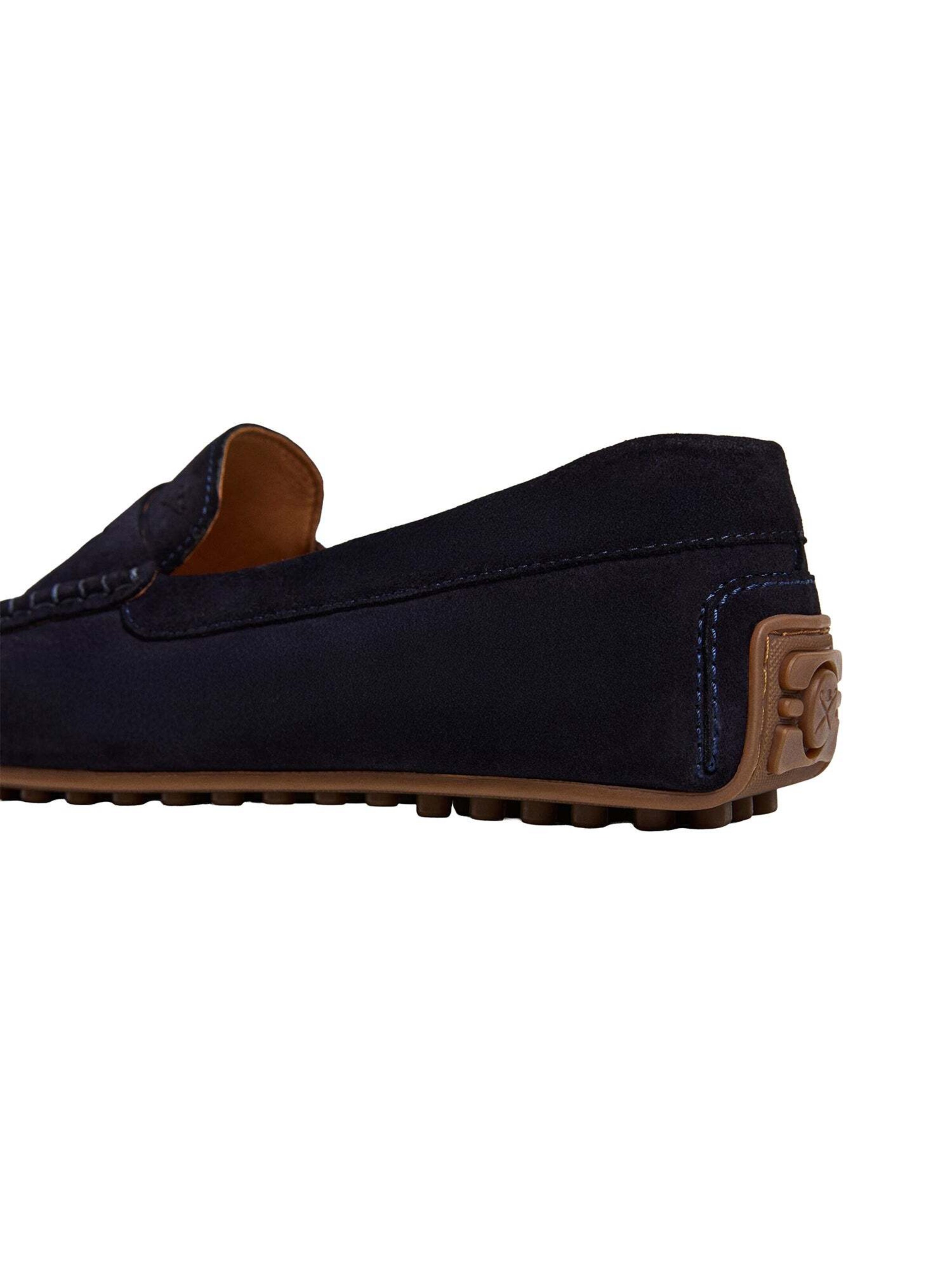 Hackett London Moccasin 'Saddle' in Blue