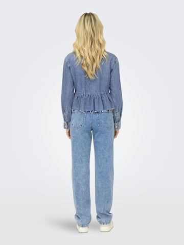 ONLY Bluse 'ONLElli' in Blau