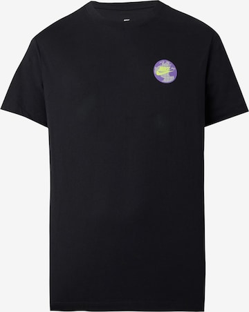 Nike Sportswear Paita 'GLOBE' värissä musta: etupuoli