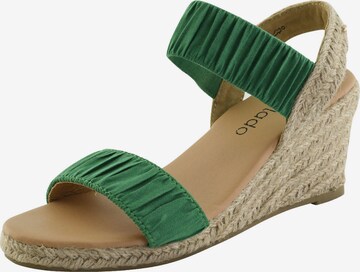 Palado Sandals 'Tristra' in Green: front
