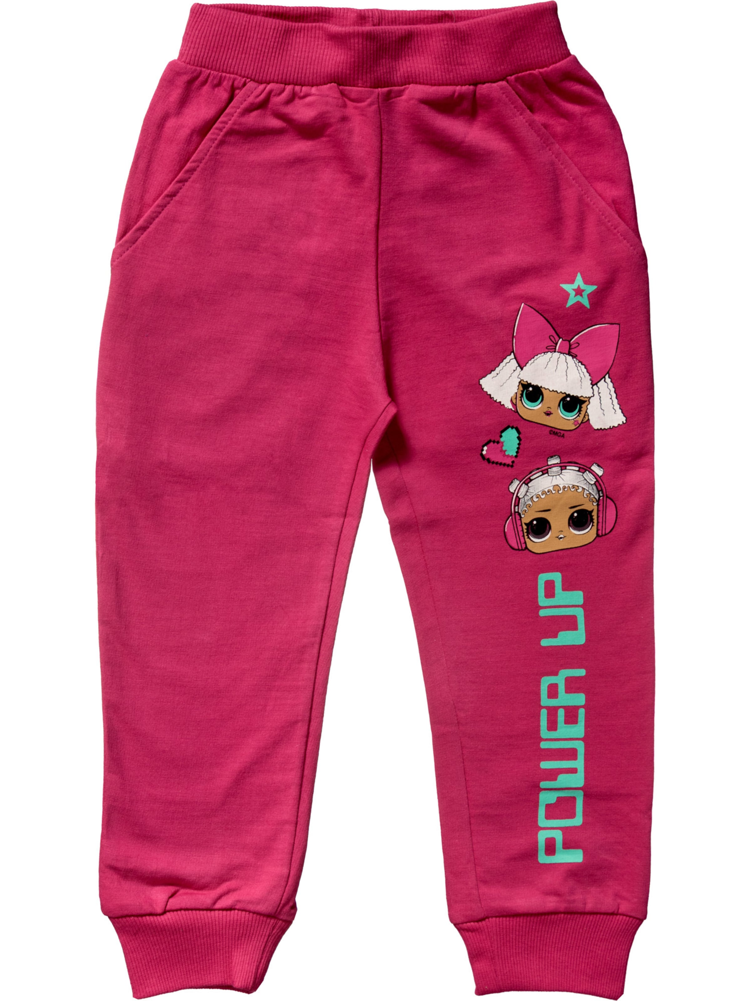 L.O.L Surprise! Regular Hose 'Power Up' in Pink: Vorderseite