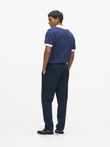 Karl Lagerfeld Regular Trousers with creases in Blue