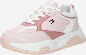 TOMMY HILFIGER - Sapatilhas em rosa: frente