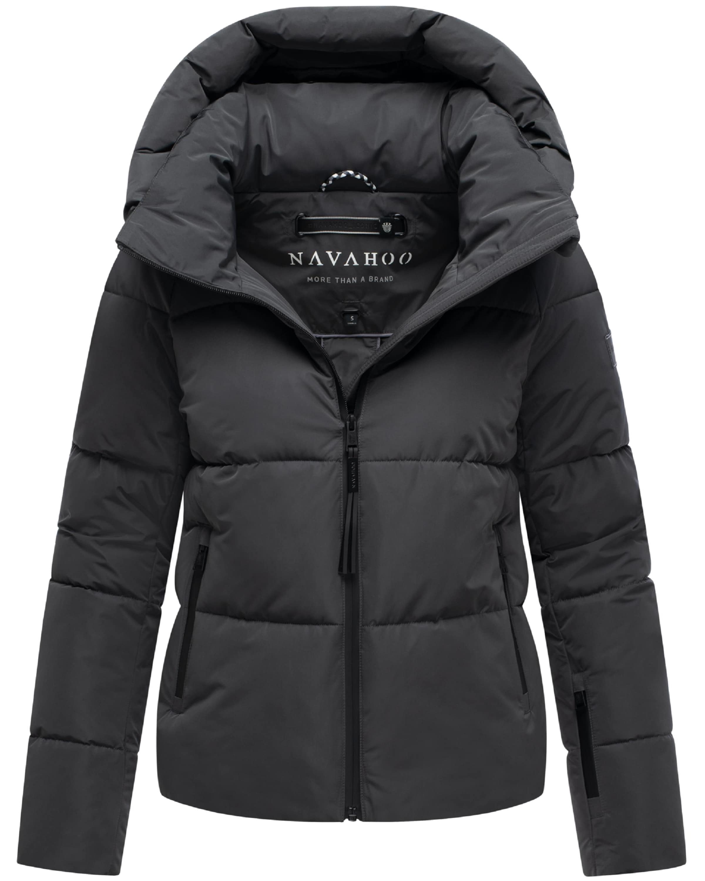 Veste d’hiver 'Frostherz XIV' NAVAHOO en noir