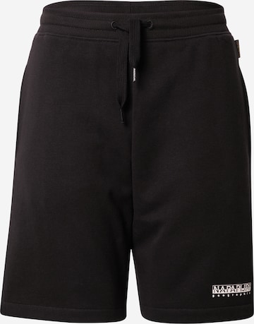 Regular Pantalon 'BOX' NAPAPIJRI en noir : devant