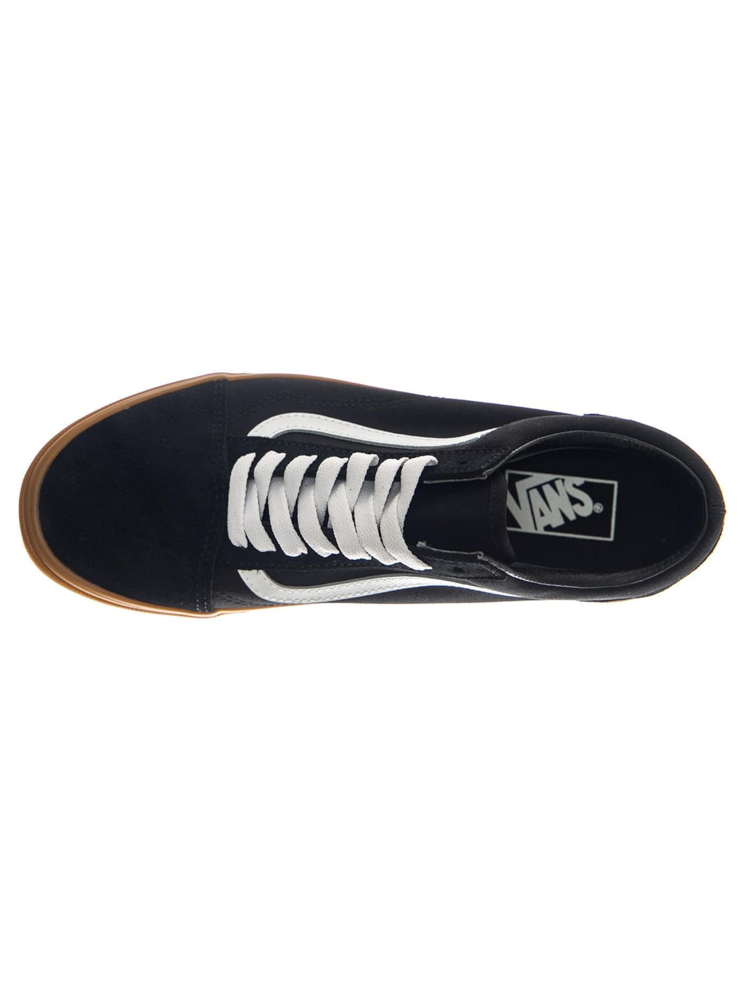 Scarpa stringata sportiva 'Old Skool Black / Gum' di VANS in nero
