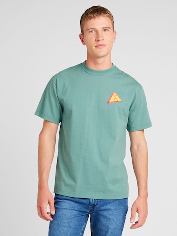 T-Shirt 'Skewed TT' HUF en vert