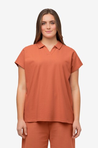 Ulla Popken Shirt  (GOTS) in Orange: predná strana