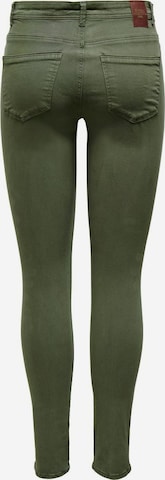 Skinny Jeans 'WAUW' di ONLY in verde