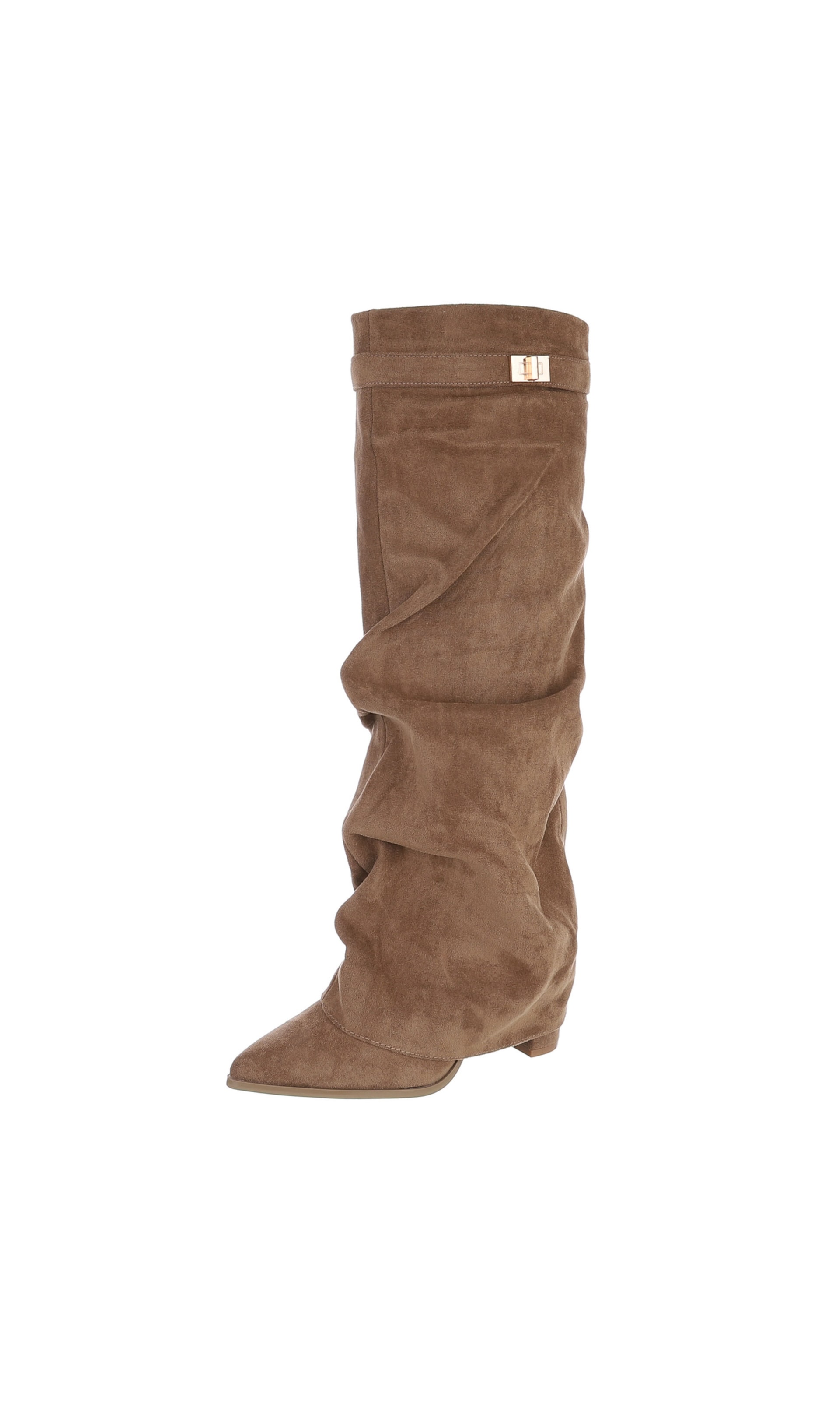 Ital-Design Stiefel in Braun: Vorderseite