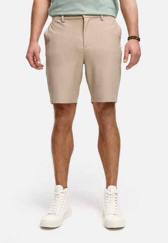 INDICODE JEANS Regular Broek 'Gustiono' in Bruin: voorkant