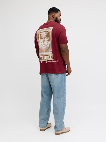 T-Shirt Jack & Jones Plus en rouge