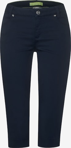 STREET ONE Slim fit Pants 'Yulius' in Blue: front