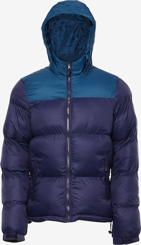 Veste d’hiver FUMO en bleu : devant