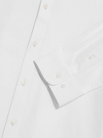 Regular fit Camicia business di Marks & Spencer in bianco: frontale